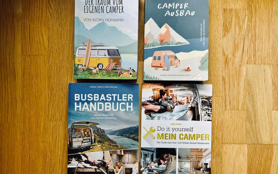 Der Campervan Ausbau Buch Vergleich: Meine 4 Empfehlungen