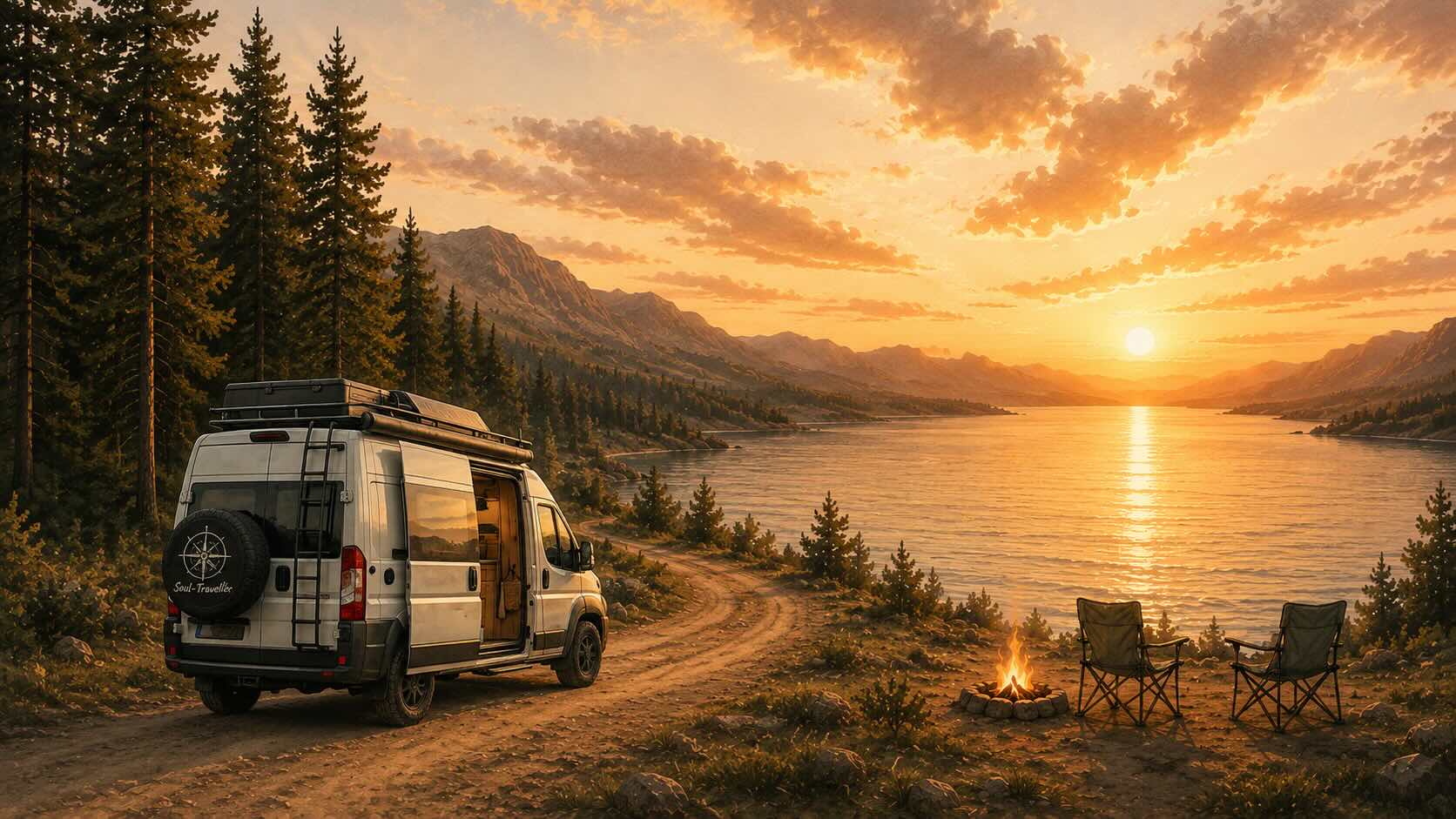 Soul-Traveller Campervan on the road