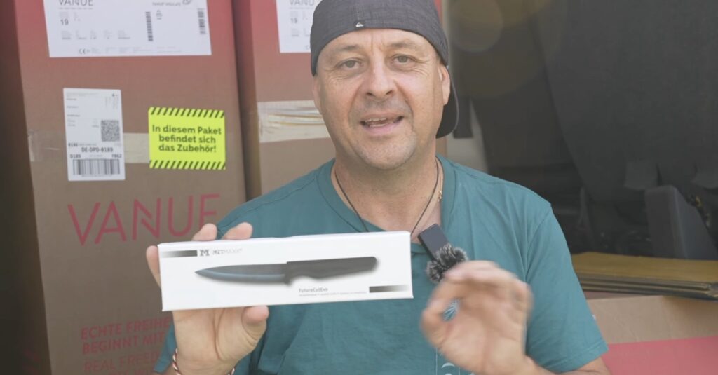VANUE Cleaner, Tape, Messer, Dämmmatten