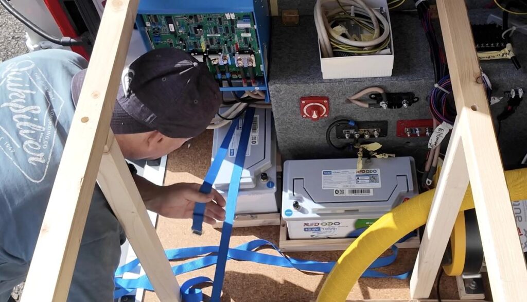 Einbau einer LiFePO4 Batterie im Peugeot Boxer Camper