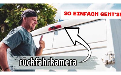 Rückfahrkamera nachrüsten im Fiat Ducato, Citroën Jumper & Peugeot Boxer