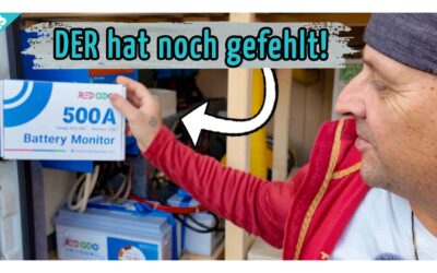 Batteriemonitor für LiFePO4 im Camper nachrüsten: Einbau, Shunt & Kalibrierung