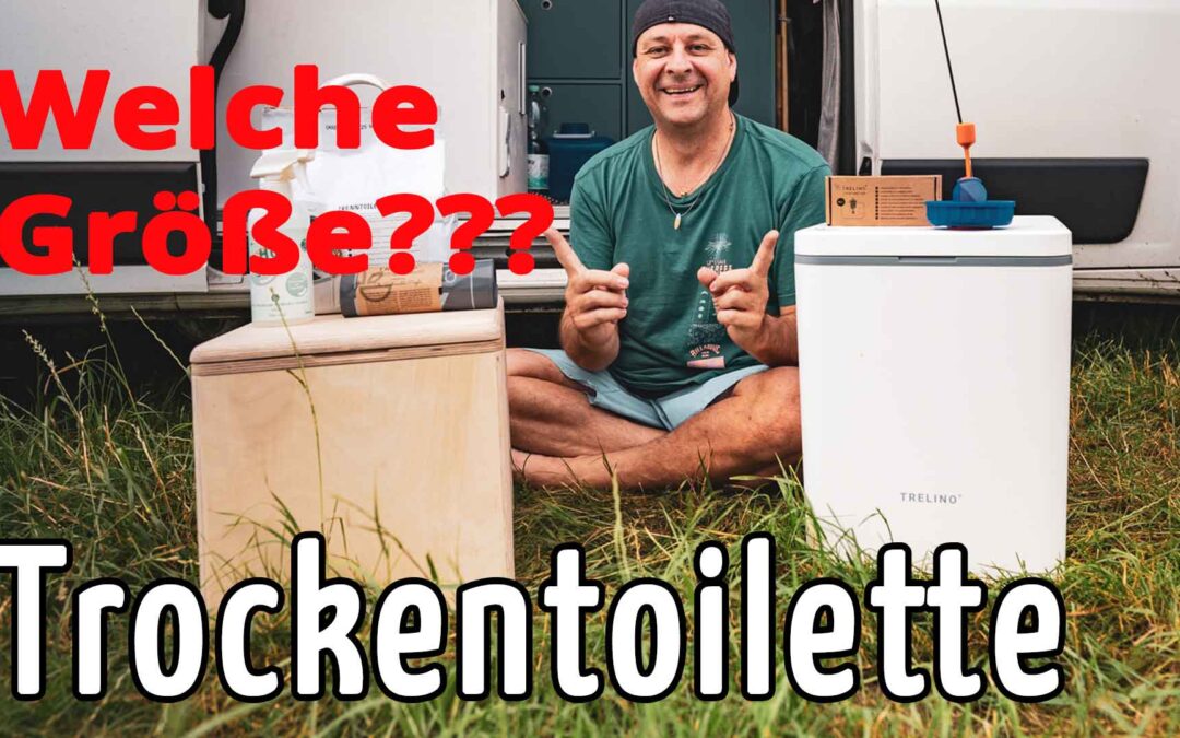 Trelino Trenntoilette im Campervan als praktische Lösung für den Vanlife Alltag