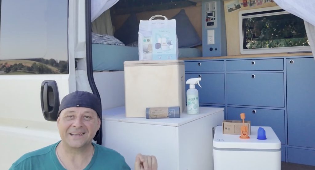 Trelino Trenntoilette im Campervan als praktische Lösung für den Vanlife Alltag