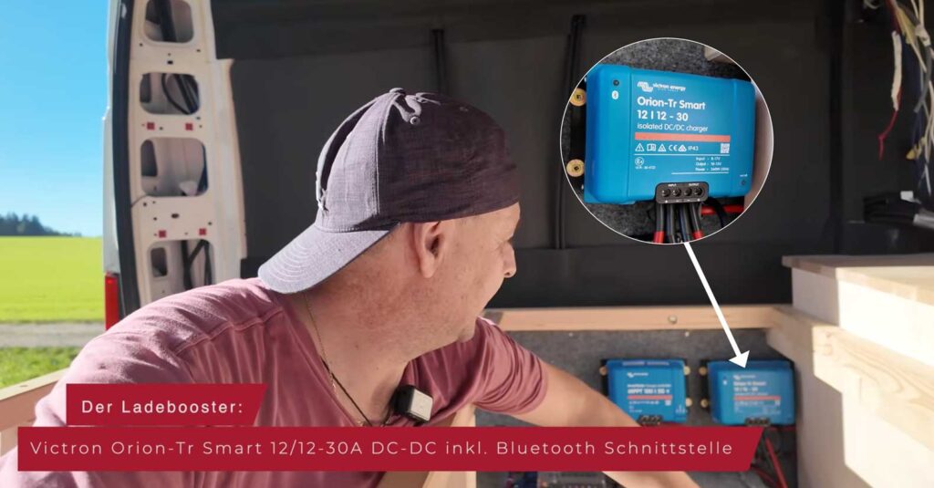 Victron Orion-Tr Smart Ladebooster im Camper