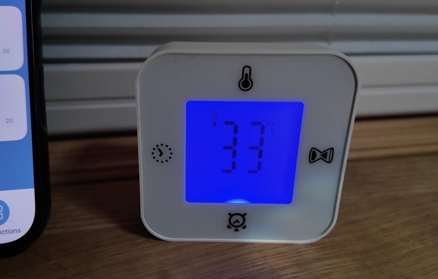 Außentemperatur von 33 Grad beim Kompressor Kühlbox Praxistest
