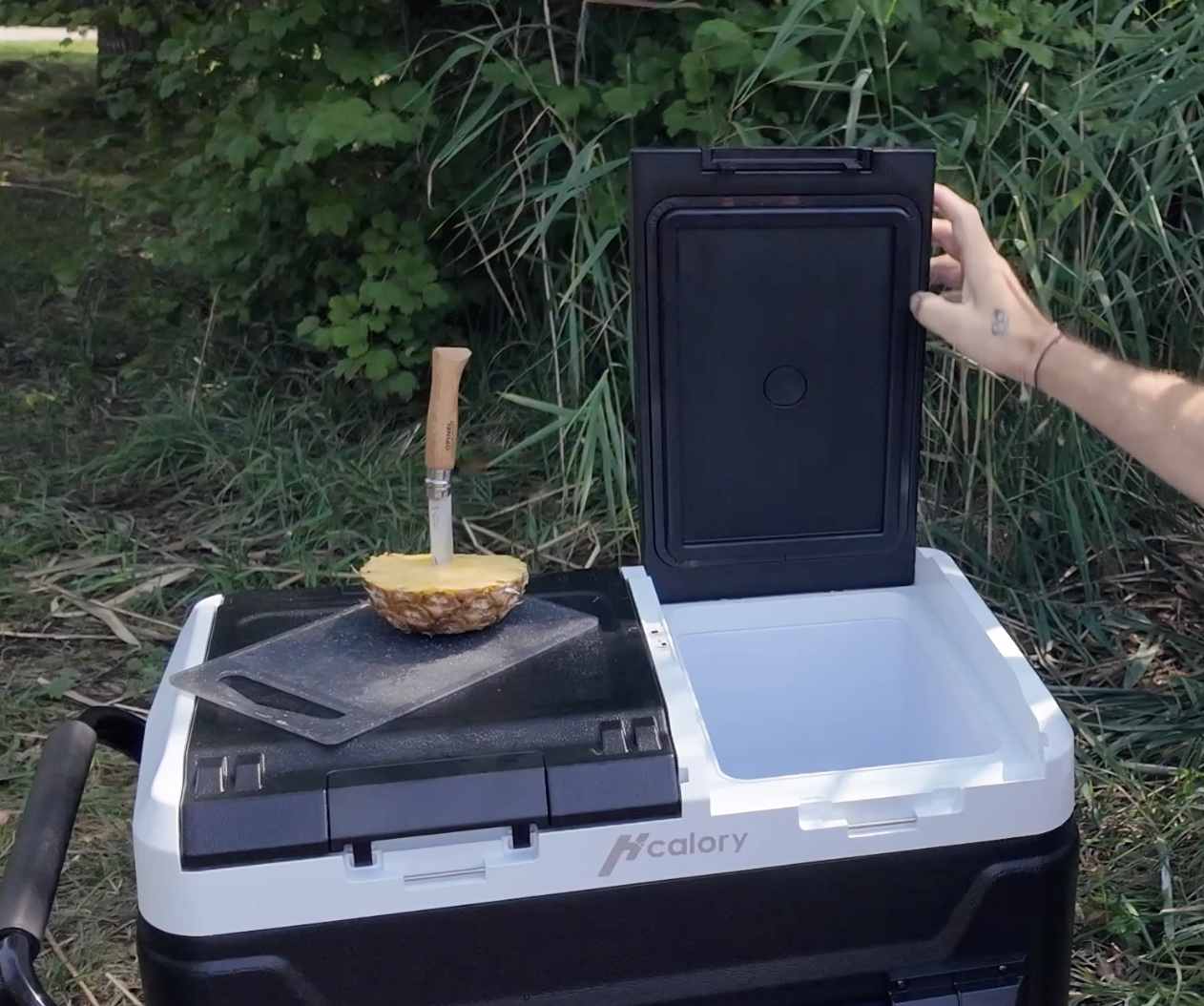 Kompressor Kühlbox mit zwei getrennten Kühlzonen