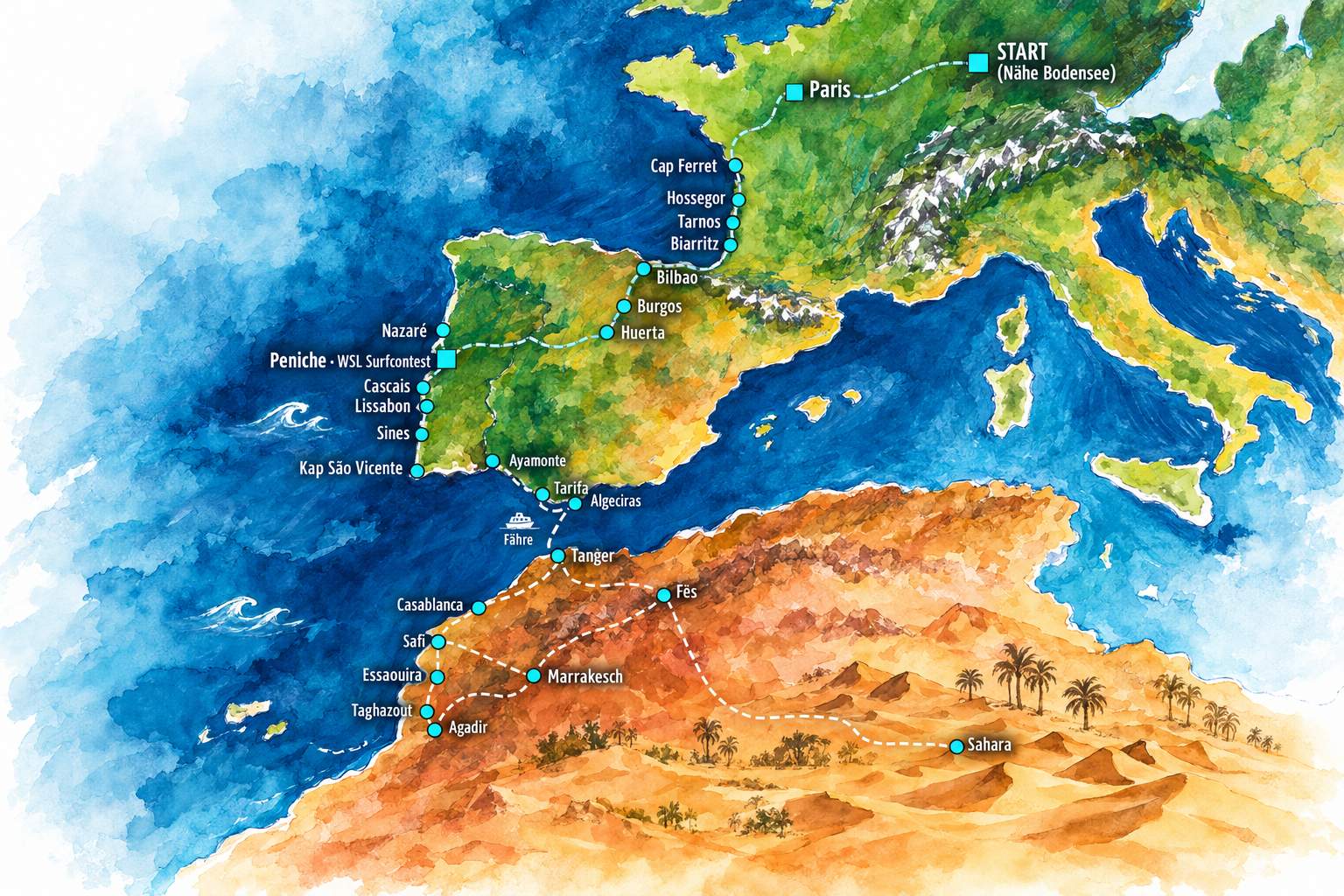 ANDY JEGR Portfolio - Storytelling Atlanik Route